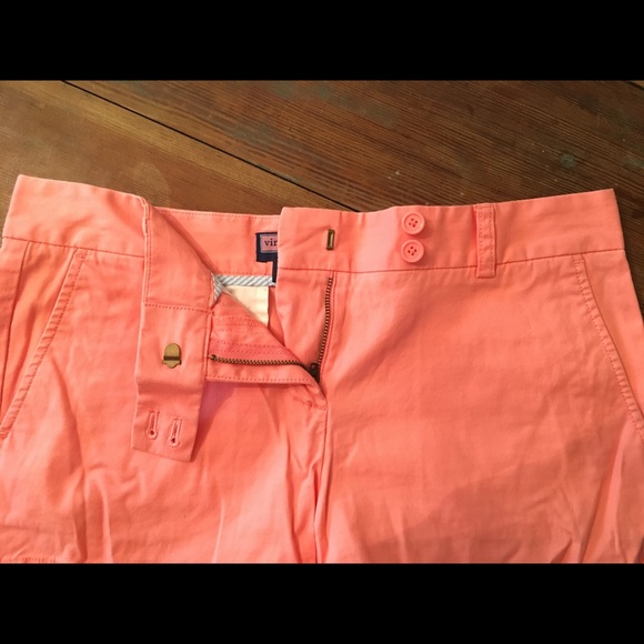 Vineyard Vines Coral Pink Classic Shorts - Size 6 - Picture 6 of 7